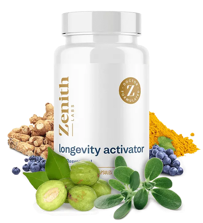 Longevity Activator for for Energy, Brain Health & Healthy Aging